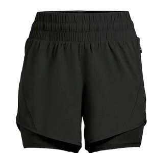 Never worn Running shorts with bike liner